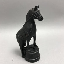 Load image into Gallery viewer, Ac Williams USA Original Cast Iron Circus Pony On Drum Coin Still Bank (5")
