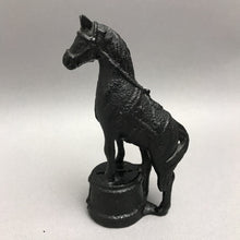 Load image into Gallery viewer, Ac Williams USA Original Cast Iron Circus Pony On Drum Coin Still Bank (5")
