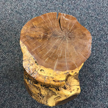 Load image into Gallery viewer, Tree Stump Decor/Side Table (20x13x12)
