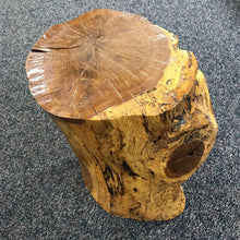 Load image into Gallery viewer, Tree Stump Decor/Side Table (20x13x12)
