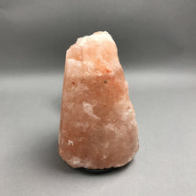 Load image into Gallery viewer, Natural Himalayan Pink Salt Lamp w/ Wooden Base &amp; Dimmer (7")
