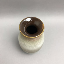Load image into Gallery viewer, Vintage West Germany Pottery Vase 229-15 Brown Green (6")
