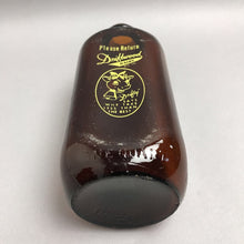 Load image into Gallery viewer, Vintage Amber Driftwood Dairy Drifty The Cow Milk Bottle (8.75”)
