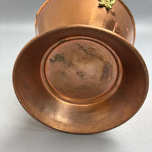 Load image into Gallery viewer, Vintage Douro B&amp;M Coal Bucket Copper &amp; Brass Lion Head Handle(7")
