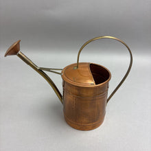 Load image into Gallery viewer, Douro B&amp;M Copper Watering Can Made in Portugal Brass Handle Vintage Style (7")
