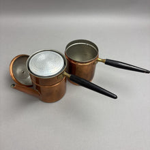Load image into Gallery viewer, Vintage Douro Copper Neopolitan Coffee Maker Complete - Made in Portugal (8")
