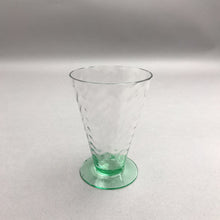 Load image into Gallery viewer, Vintage Uranium Glass Goblet w/Green Tint (4 1/2") 3 Available
