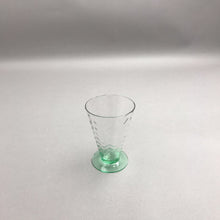 Load image into Gallery viewer, Vintage Uranium Glass Goblet w/Green Tint (4 1/2") 3 Available
