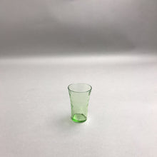Load image into Gallery viewer, Vintage Uranium Shot glass w/Green Tint (3")
