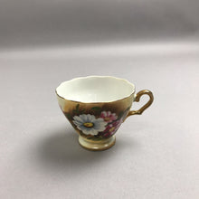 Load image into Gallery viewer, Vintage Hand Painted Floral China Teacup w/ Saucer (3")
