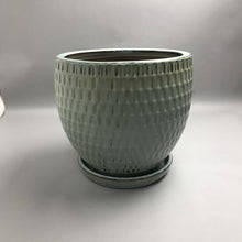 Load image into Gallery viewer, Grey Ceramic Planter

