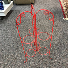 Load image into Gallery viewer, Red Wire Foldable Plant Stand
