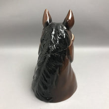 Load image into Gallery viewer, Tone World Brown Horse Cookie Jar (~10.75")
