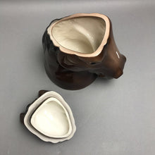 Load image into Gallery viewer, Tone World Brown Horse Cookie Jar (~10.75")
