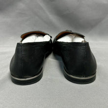 Load image into Gallery viewer, Franco Sarto Brixley Soft Black Leather Tasseled Loafer Shoes NWOB (7.5)
