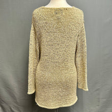 Load image into Gallery viewer, Natural Instincts Tan Loose Weave Boho Sweater (XL)
