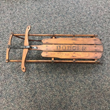 Load image into Gallery viewer, Antique Dodger Wood Snow Sled (46x22)

