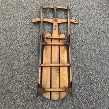 Load image into Gallery viewer, Antique Dodger Wood Snow Sled (46x22)
