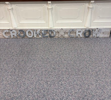 Load image into Gallery viewer, Rustic Wooden Crooked Crow Sign (10x103")
