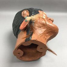 Load image into Gallery viewer, Hand Crafted Indian Chief Clay Bust Signed (12")

