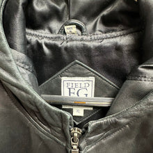 Load image into Gallery viewer, Vintage Field Gear Black Soft Leather Hooded Jacket As-Is (XL)
