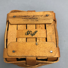 Load image into Gallery viewer, Longaberger Pencil Basket w/ Insert (~4.5x4x4)
