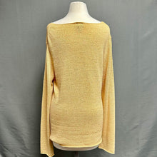 Load image into Gallery viewer, Eileen Fisher Pale Yellow Textured Pullover Sweater (XL)
