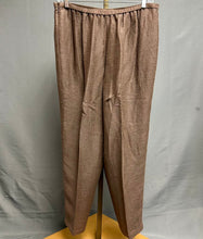 Load image into Gallery viewer, Eileen Fisher Brown Linen Pants (1X)
