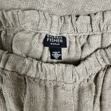 Load image into Gallery viewer, Eileen Fisher Tan Crossweave Linen Pants (1X)
