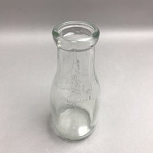 Load image into Gallery viewer, Vintage Weaver Quality Blue Ribbon Products One Pint Milk Bottle Made in USA
