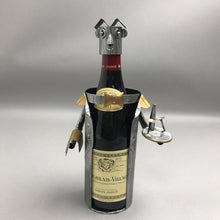 Load image into Gallery viewer, Metal Waiter Wine Bottle Holder (8")(Bottle Not Included)

