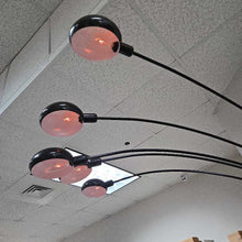 Load image into Gallery viewer, Black 5-Light Arc Adjustable Metal Floor Lamp (82")
