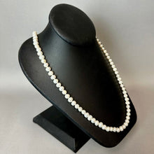 Load image into Gallery viewer, Freshwater Baroque Pearl Knotted 25" Strand
