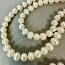 Load image into Gallery viewer, Freshwater Baroque Pearl Knotted 25" Strand
