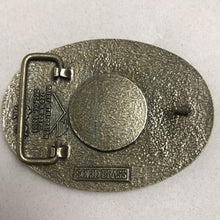 Load image into Gallery viewer, Vintage John Wayne Belt Buckle Rainy Mountain Design Solid Brass (3x4)
