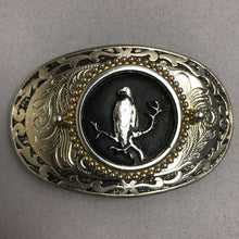 Load image into Gallery viewer, Silver Tone Eagle Belt Buckle (3x3.5)
