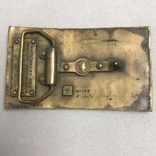Load image into Gallery viewer, Vintage Winchester Repeating Arms Rifle Metal Belt Buckle New Haven Conn. (2.5x4)

