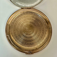 Load image into Gallery viewer, Vintage Elgin American Enamel Compact "Pretty is as Pretty Does" As-Is (3")
