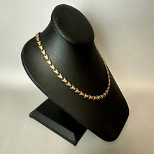 Load image into Gallery viewer, Vintage Gold Filled Trianglular Link Chain Necklace (17")
