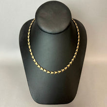 Load image into Gallery viewer, Vintage Gold Filled Trianglular Link Chain Necklace (17")
