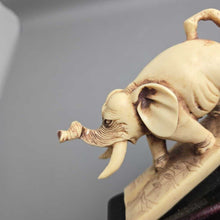 Load image into Gallery viewer, March of the Elephants - Elephants on Bridge Figurine (5.5x20.5x2) (As-Is - Front Trunk Repaired)
