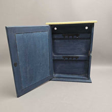 Load image into Gallery viewer, Painted Ship Scene Wall-Hanging Key Box (13x9.5x2.5)
