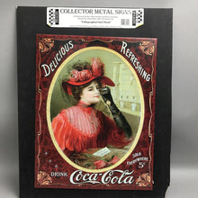 Load image into Gallery viewer, Coca-Cola Metal Sign (16x12)
