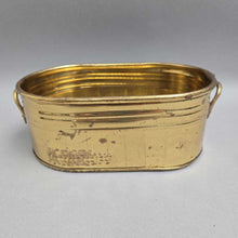 Load image into Gallery viewer, Small Brass Cachepot (3x8x5)
