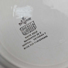 Load image into Gallery viewer, Triumph Limoges Floral Plate Aluminum Farberware Server (21x16)

