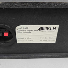 Load image into Gallery viewer, KLH Audio Systems Center Channel Speaker #2410 (5x18x5)
