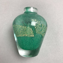 Load image into Gallery viewer, Vintage Caithness Green Glass Swirl Bud Vase (4")
