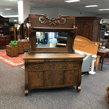 Load image into Gallery viewer, Antique Victorian Buffet w/Mirror (80x60x24)
