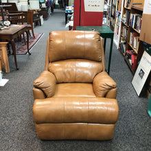 Load image into Gallery viewer, Brown Faux Leather Recliner (40x42x41)
