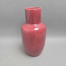 Load image into Gallery viewer, Pink Ceramic Vase (8.5")

